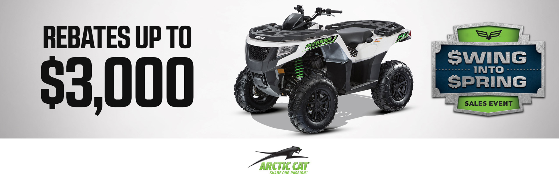 Arctic Cat: Swing Into Spring - ATVs